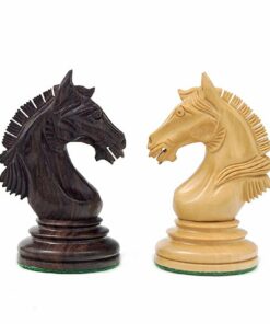 Jeu d'Échecs Garvi en Bois de Buis et Bois de Rose